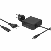 Avacom polnilni adapter USB Type-C 65W Power Delivery + USB A