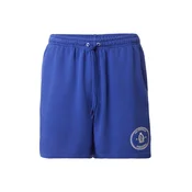 Nike Sportswear Hlače Club modra / bela