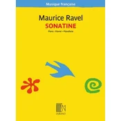RAVEL:SONATINE FOR PIANO