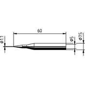 Ersa Ersa 0172BD spajkalna konica oblika svinčnika Velikost konice 1.10 mm Vsebina\, količina\, vsebina količinskih enot na prodajno enoto 1 kos, (20394831)