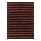 Bordo rdeča ročno tkana preproga iz recikliranih vlaken 160x230 cm Connor – MADE