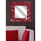 Wallity Ogledalo MA-16, 50x50 cm, Šareno
