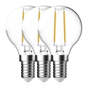 Nordlux - Komplet 3x LED filamentna sijalica G45 E14/4W/230V 4000K
