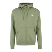 Nike M NSW CLUB HOODIE FZ BB, muška majica, zelena BV2645