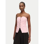 Morgan Bluza 261-CMAKI.F Svetlo rožnata Slim Fit