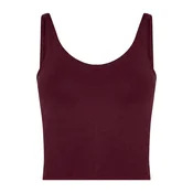 YO-GAYA Športni top Sculpting Top burgund
