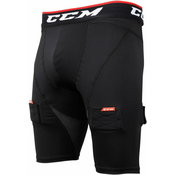 CCM Compression Short Jock Black SR L 2022