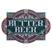 Kovinska tabla Harry Potter - Butterbeer