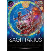 Cobble Hill - Puzzle Zodiak: Strelec - 500 kosov