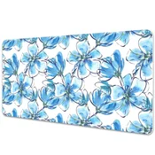 Decormat Velika namizna podloga Akvareni cvetovi 100x50 cm