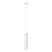 Sollux SL.1535 - Luster na sajli KARBON 1xGU10/10W/230V bela