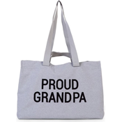 Childhome dedek platno siva potovalna torba
