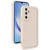 AVIZAR Ohišje za Samsung Galaxy A34 5G Mehak dotik z dvignjenimi robovi, Bež, (5000015024)