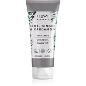 I Love Naturals Lime, Ginger & Cardamom krema za roke 100 ml
