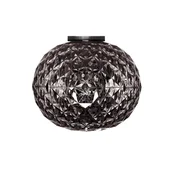 Kartell LED stropna svetilka Planet, dimno siva, O 31 cm - Dnevna soba/jedilnica - Dizajn - Plastika