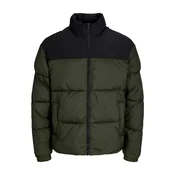 JACK & JONES Zimska jakna JJRAZE jelka/črna