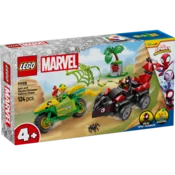 LEGO Marvel Jurnjava Spina i Elektra Dinosaur- Vozilima 11198, Uzrast 4+