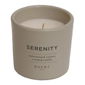 Roura 333471.217 Sveča Serenity (Cedar & Cypres)