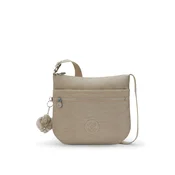 KIPLING Torba za čez ramo Arto pesek