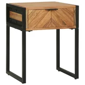 Nocni ormaric s ladicama Smeda 40 x 35 x 50 cm