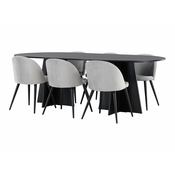 jedilnica set Dallas 4024 75x115x230cm
