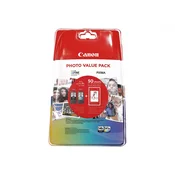 CANON PG-540L/CL-541XL crna/boja (11 ml + 15 ml) +50DB 10x15 cm foto papir original multipak (5224B012)