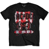 AC/DC Unisex majica We Salute You Bold L