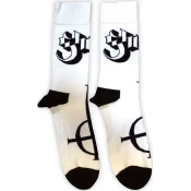 Ghost Nogavice Symbol Mono White 40-45