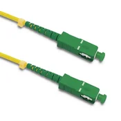 Qoltec SC/APC optični patchcord - SC/APC | enomodni | 9/125 | G652D | simpleks | 1 m