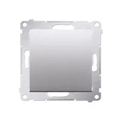Enopolno stikalo 16AX, mat srebrno Simon54