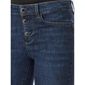 Liu Jo Jeans hlače UF6025 D0328 Mornarsko modra Straight Fit