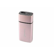INTENSO Punjac za mobilne telefone/ micro USB/ metal finish/ roze