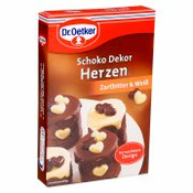 OKRASKI ČOKOLADNI SRČKI DR. OETKER, 47G