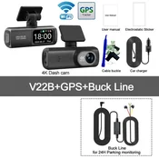 KJB Avtomobilska kamera 4K V22B z GPS, s kartico 32 GB, izvedba BL