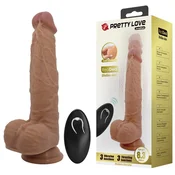 Silikonski drsni dildo Jonathan z daljinskim upravljalnikom