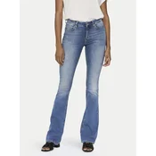 ONLY Jeans hlače Blush 15245444 Modra Flare Fit
