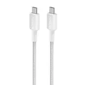 ANKER 322 USB-C to USB-C Cable 3ft Braided White