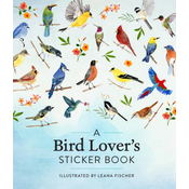 BIRDS LOVERS STICKER BK