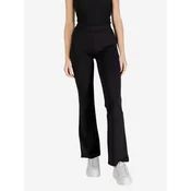 JDY Hlače JDYPRETTY FLARE PANT JRS NOOS 15196908 črna
