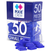 Mali silikonski pikseli Pixie Crew - Plavi, 50 komada