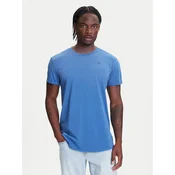 G-Star Raw Majica Text Back D25971-2653 Modra Relaxed Fit