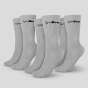 GymBeam Čarape 3/4 Socks 3Pack Grey
