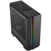 Aerocool Genesis ARGB V1 Midi-Tower, Acryglas - schwarz-ACCM-PV40012.11