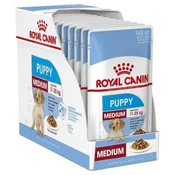 Royal Canin - Kapice za pse. Srednja za mladiče 10x140 g