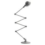 Jieldé Loft D9406 Talna svetilka 6x40cm, siva - Dnevna soba/jedilnica - Industrijski dizajn - Kovina