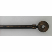 LUANCE Set zavjesa, na navlacenje, O16-19, 120-210 cm, etnicko-crna