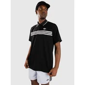 Majice adidas Chest Stripes Slim Polo Black S