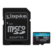 KINGSTON Memorijska kartica Micro SD Card 256GB +SD adapter SDCG3/256GB - 170/90 MB/s