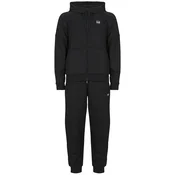 Emporio Armani EA7 TRAIN VISIBILITY M T-SUIT HOODIE FZ CH BR - TRAIN VISIBILITY M T Črna