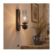 BRILAGI - LED Zidno svetlo COTTAGE 1xE14/40W/230V buk/zadimljeno-siva